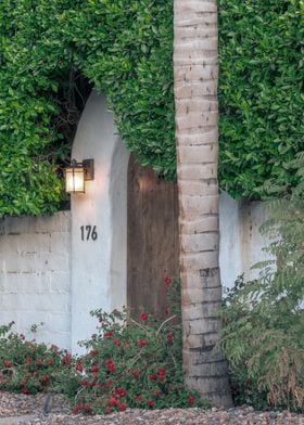 Palm Springs Doorway Photo