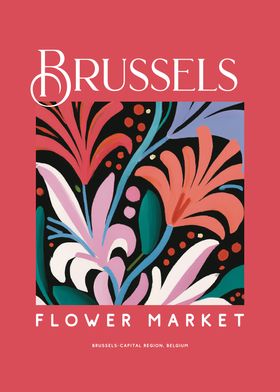 Brussels Flower Market