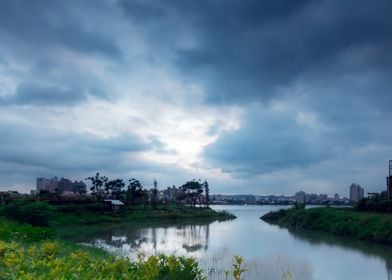 pond scenery