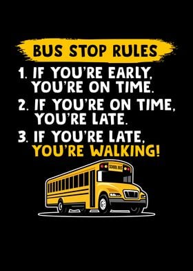 Bus Stop Rules Back To