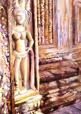 Apsara Statue Cambodia