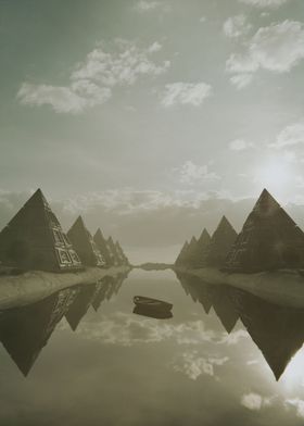 Pyramids River 3D 