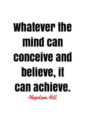 Napoleon Hill Quote 