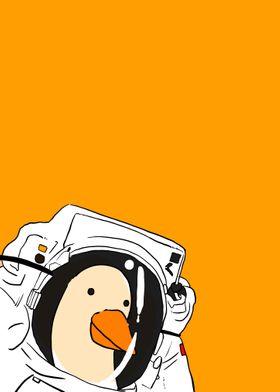 astronaut duck