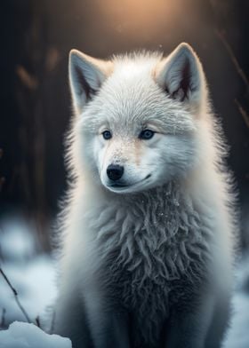 Baby wolf