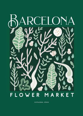 Barcelona Flower Market