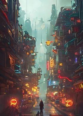 Cyberpunks Cityscapes