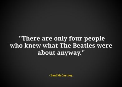 Paul McCartney quotes 