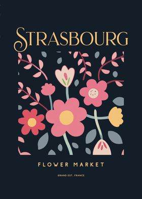 Strasbourg Flower Market