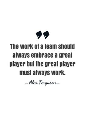 Alex Ferguson quote