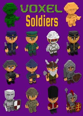 Voxel soldiers