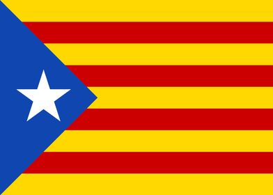 Estelada Blava Flag