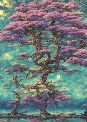 Bonsai inspired landscape