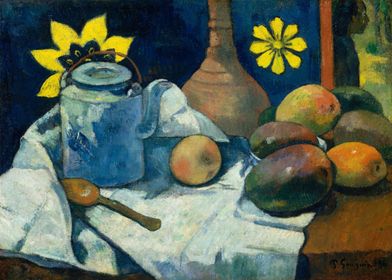 Teapot and Fruit 1896