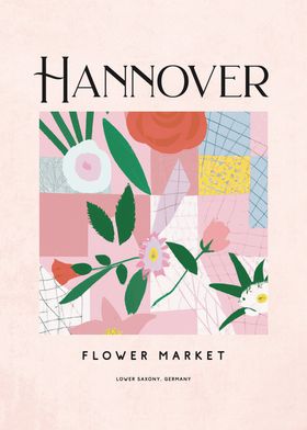Hannover Flower Market Art