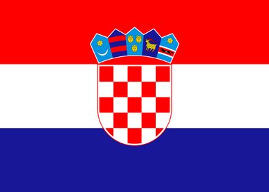 Croatian Flag of Croatia