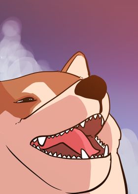 laughing doge