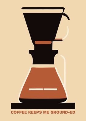 Coffee Quote Poster