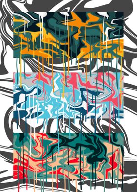 ABSTRACT GRAFFITI PATTERN