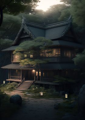 Old japanese house