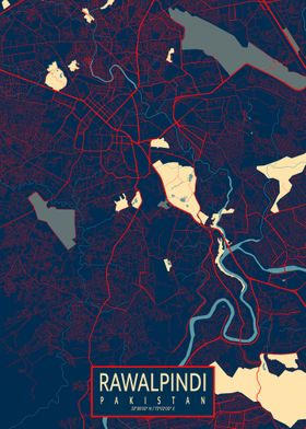 Rawalpindi City Map Hope