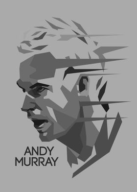 Andy Murray pop art