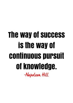 Napoleon Hill Quote 