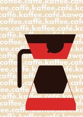 Minimal coffee poster