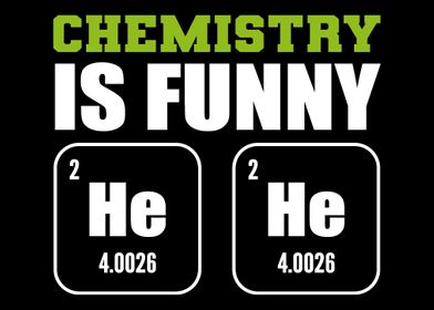 Chemistry is Funny Biology