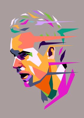 Andy Murray pop art