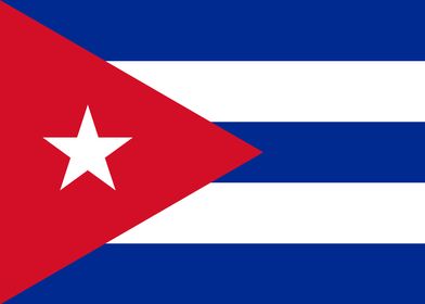 Cuban Flag of Cuba