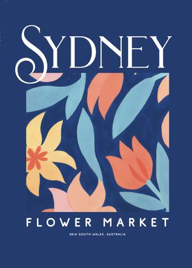 Sydney Flower Market Art