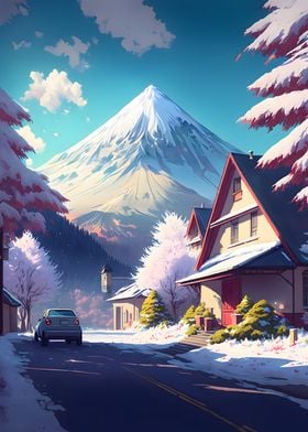 The Road To Fuji Winter
