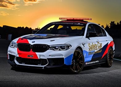 bmw m5 safety car