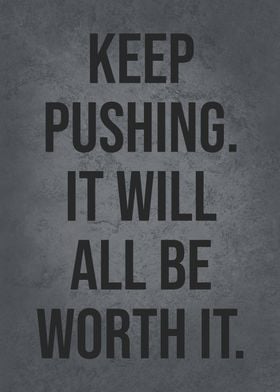 Keep Pushing