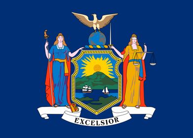 NY Flag of New York state