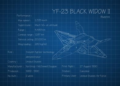 YF 23 Black Widow II