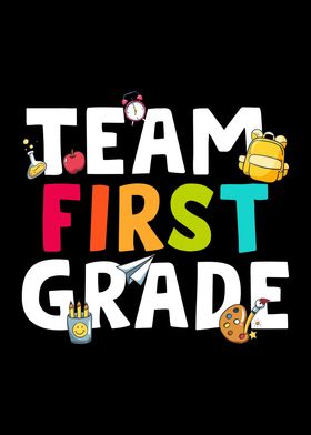 Team First Grade Back To