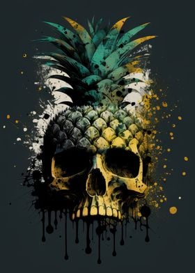 Pineapple Skull