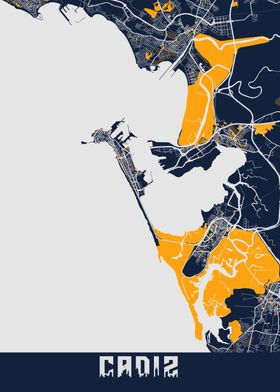 Cadiz Map