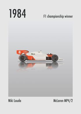 1984 Mclaren MP4 2