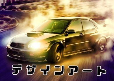 Tokyo drift subaru wrx sti