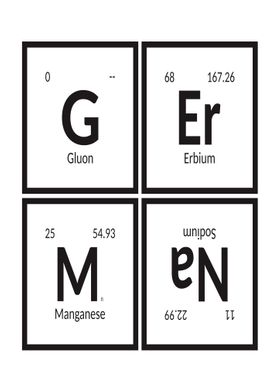 German Periodic Table