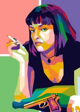 Mia Wallace Pulp Fiction