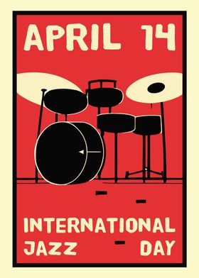 Jazz Day Poster April 14