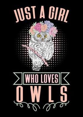 Girl Owl Lover