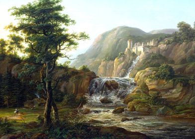 Mountain Landscape by Dahl