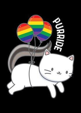 Purride Cat Balloon