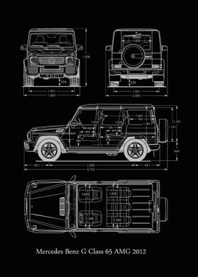 Mercedes Benz G Class 65 A