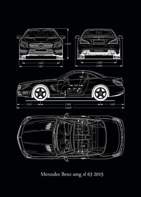 Mercedes Benz amg sl 63 